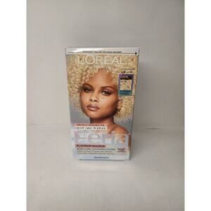 L'Oreal Paris Feria Hair Color Platinum Bounce Care Lightens Up To 8 Levels
